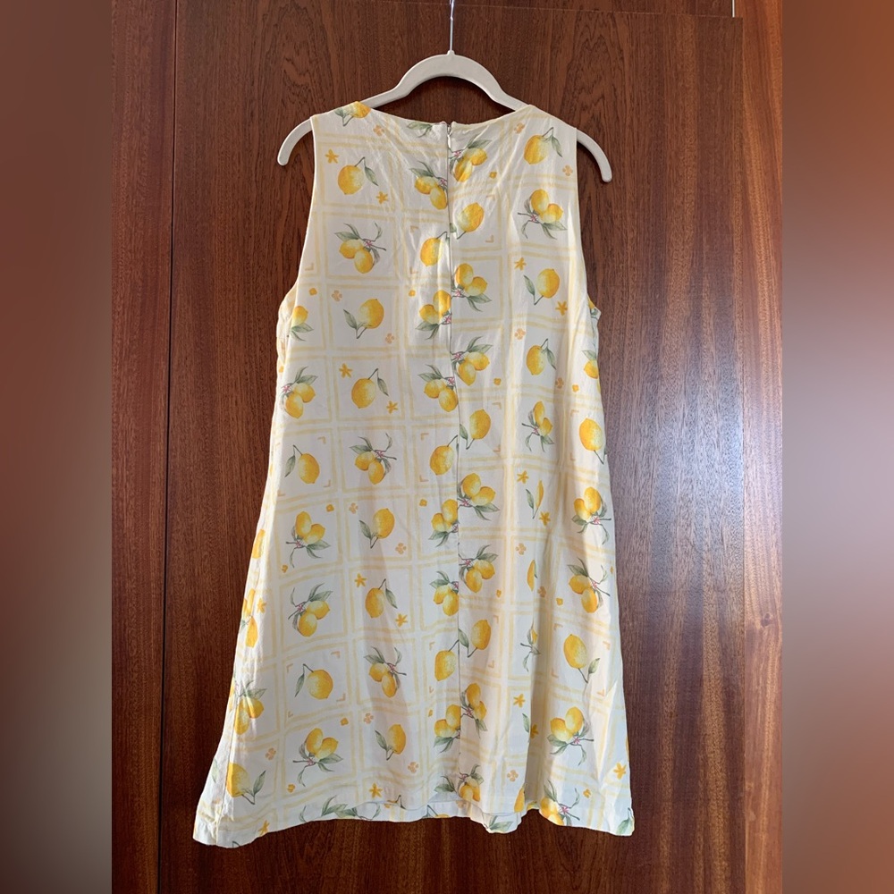 Able Lemon Pattern Mini Dress - Picture 5 of 14